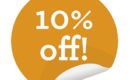 10% off Breaks in February